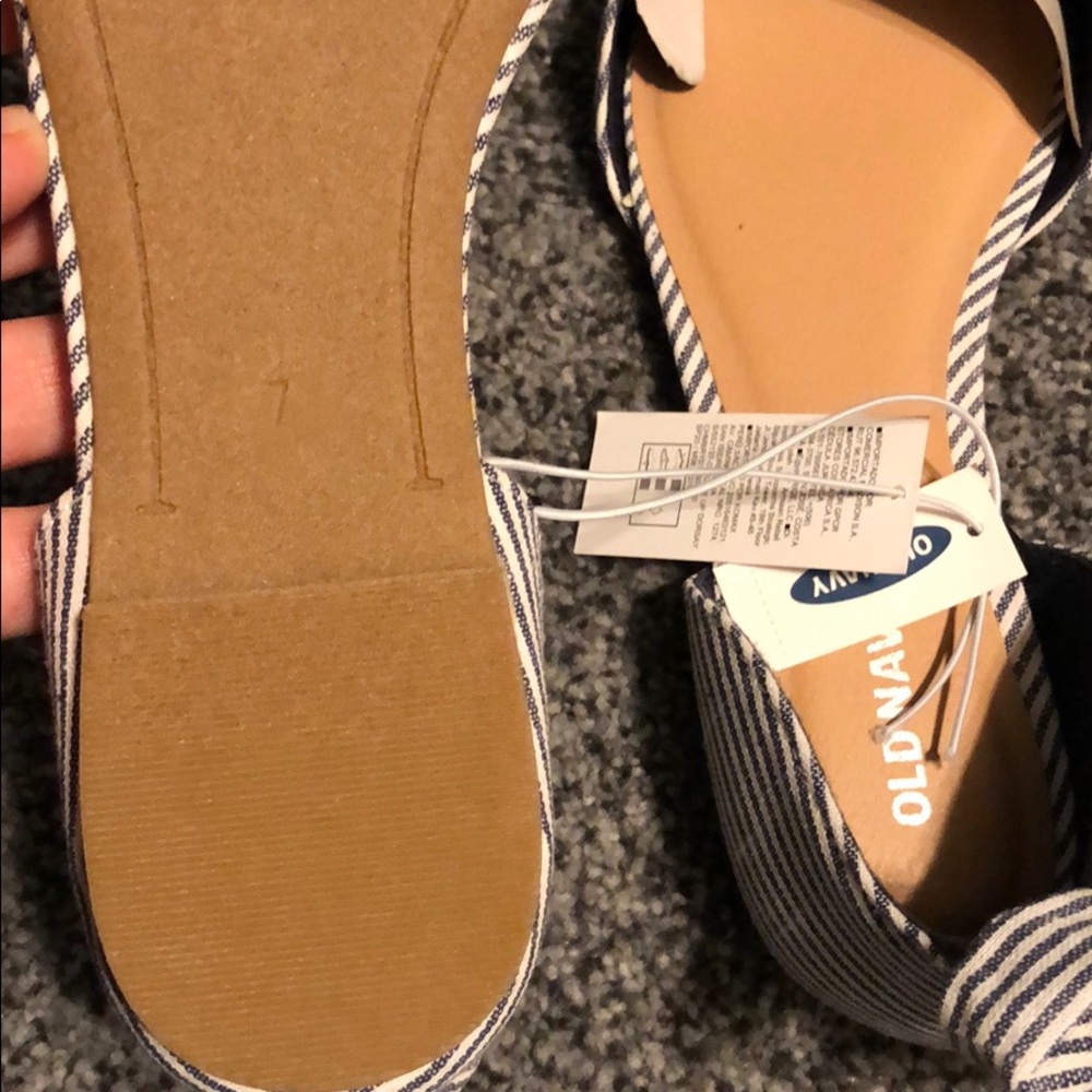 Lace-up D’Orsay Pointy Toe Flats 7 - 7 1/2 NWT - Picture 5 of 6